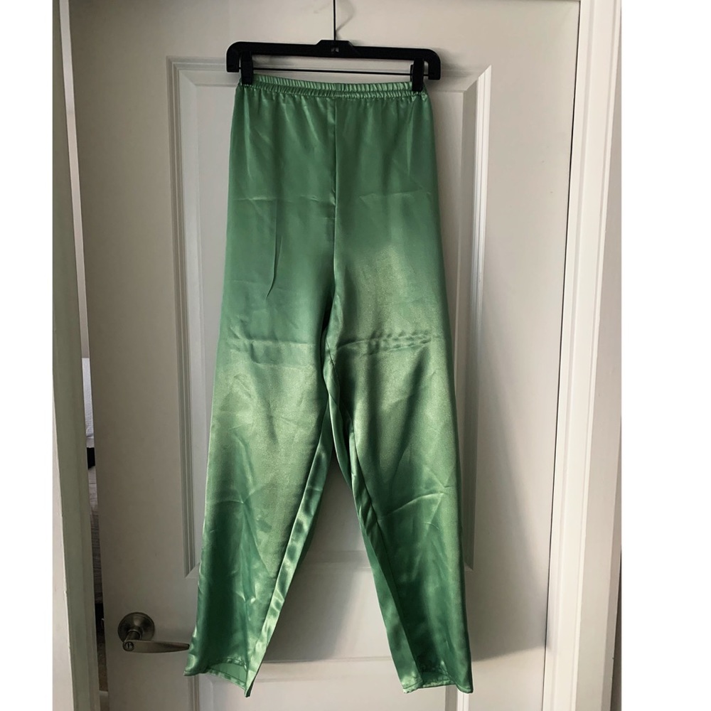 Vintage silk trousers